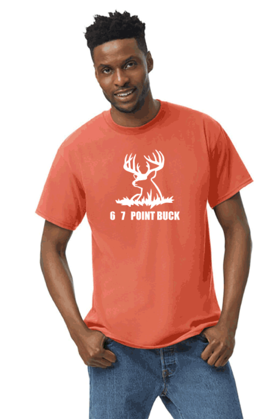 6-7 Point Buck Tee