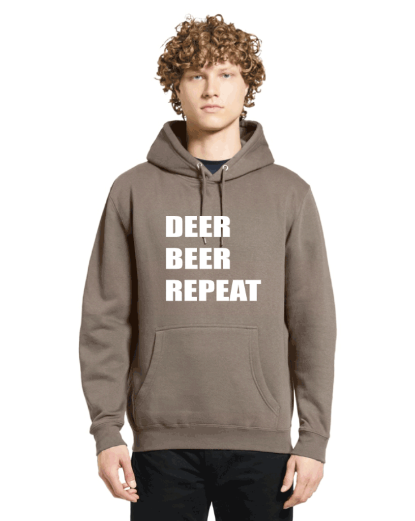 Deer - Beer - Repeat Hoodie